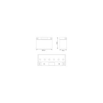 Аккумуляторная батарея DELTA CT 1216