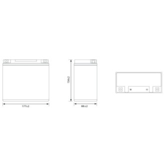 Аккумуляторная батарея DELTA CT 1218