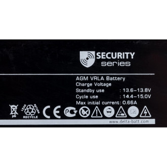 Батарея аккумуляторная DELTA DT 12022