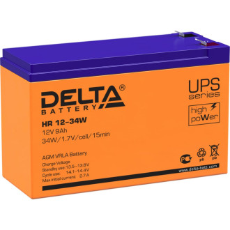 Аккумулятор DELTA HR 12-34 W