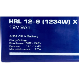 Аккумулятор DELTA HRL 12-9 Х 1234W