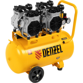 Безмаслянный малошумный компрессор Denzel DLS 2200/50