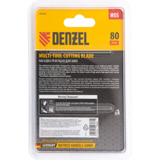 Отрезная насадка по металлу и дереву для МФИ Denzel 782301