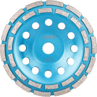 Двухрядная алмазная чашка Diamaster АШК PRO