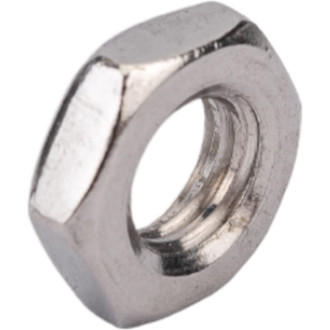 Шестигранная низкая гайка DINFIX DIN 439, нерж. A2, M6