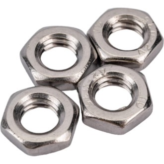 Шестигранная низкая гайка DINFIX DIN 439, нерж. A2, M6