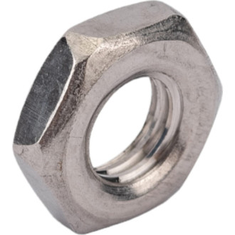Шестигранная низкая гайка DINFIX DIN 439, нерж. A2, M10