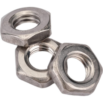 Шестигранная низкая гайка DINFIX DIN 439, нерж. A2, M10
