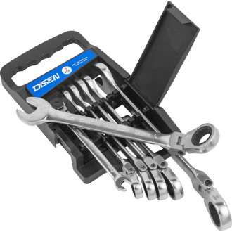 Набор ключей трещоточных Disen DSD1508F