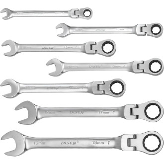 Набор ключей трещоточных Disen DSD1515F