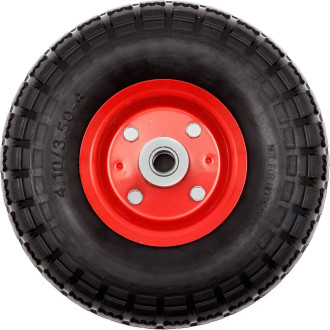 Полиуретановое колесо для тачки без камеры ENIFIELD 10x3.5x4 PU 16/70
