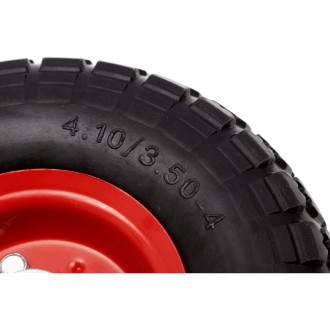 Полиуретановое колесо для тачки без камеры ENIFIELD 10x3.5x4 PU 16/70