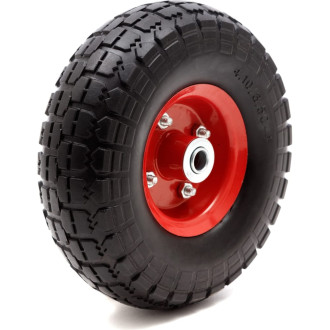 Полиуретановое колесо для тачки без камеры ENIFIELD 10x3.5x4 PU 16/70