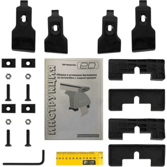 Комплект адаптеров для багажника VW Golf VI 2009-2012 ED 10-055