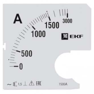Сменная шкала для A961 EKF SQs-a961-1500