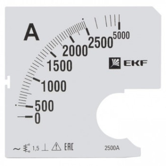 Сменная шкала для A961 EKF SQs-a961-2500