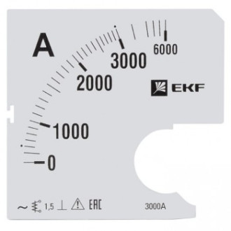 Сменная шкала для A961 EKF SQs-a961-3000
