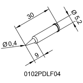 Паяльное жало Ersa 102PDLF04