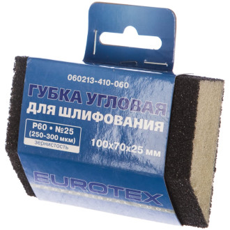 Угловая губка для шлифования EUROTEX 060213-410-060