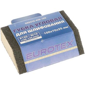 Угловая губка для шлифования EUROTEX 060213-410-120