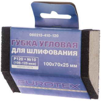 Угловая губка для шлифования EUROTEX 060213-410-120