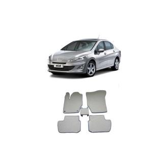 Ковры в салон автомобиля peugeot 408 2011 - Eva Smart 1666-A1B1-S