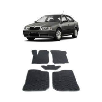 Ковры в салон автомобиля skoda octavia tour 1997 - 2010 Eva Smart 1726-A1A6-S