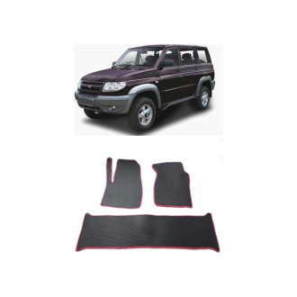 Ковры в салон автомобиля uaz patriot 2005 - 2013 Eva Smart 1936-A1A1-S