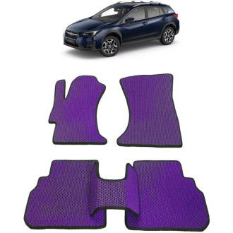 Ковры в салон автомобиля subaru xv ii 2017 - Eva Smart 2696-B1A6-S
