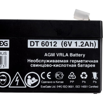 Аккумуляторная батарея ExeGate DT 6012