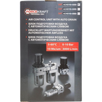 Блок подготовки воздуха Forcekraft FK-AC4010-03D