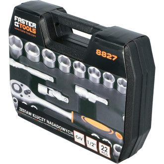 Набор торцевых головок FASTER TOOLS 8827