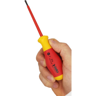 Диэлектрическая шлицевая отвертка Felo 91304090