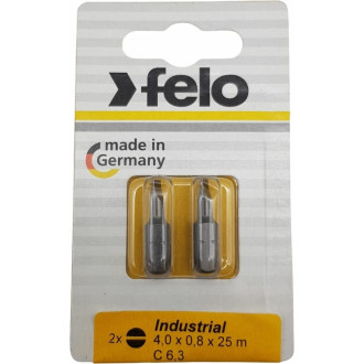 Плоская шлицевая бита Felo Industrial