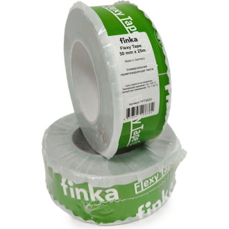 Клейкая лента для склейки мембраны и пароизоляции, армированная Finka Flexy Tape 50ммх25м