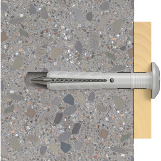 Дюбель-гвоздь Fischer N 6х30/1 P 100 шт.