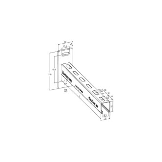 Консоль Fischer ALK 37-600,