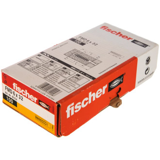 Металлический распорный дюбель Fischer FMD 6X32 (100  шт.)