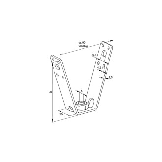 Трапециевидный подвес Fischer TZ M10
