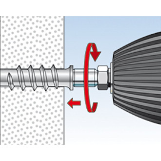 Турбо-дюбель для газобетона Fischer FTP K 8 (25 шт.)