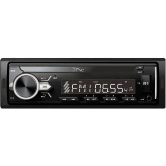 Автомагнитола FIVE (1din/белая/Bluetooth/USB/AUX/SD/FM/4*50) F24W