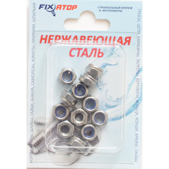 Самоконтрящаяся гайка FIXATOP M6 DIN985 12 шт.