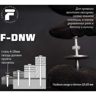 Гвоздь FIXPISTOLS F-DNW32 100 шт.