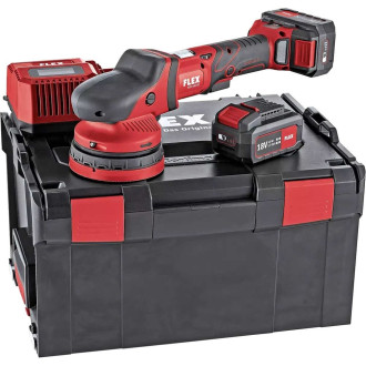 Эксцентриковая шлифмашина FLEX XCE 8 125 18.0-EC/5.0 Set