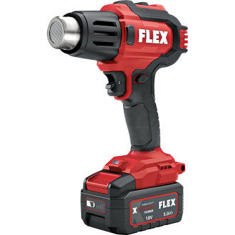 Аккумуляторный строительный фен FLEX HG 530 18