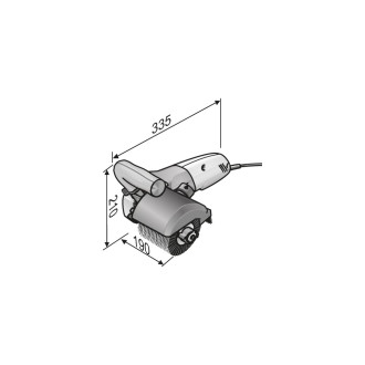 Ленточная и сатинировальная шлифмашина FLEX BBE 14-3 110