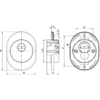 Броненакладка Fuaro DEF.SF/OV.4825 (DEF 4825) SN-3