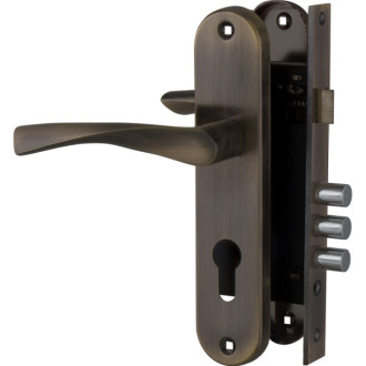 Замок цилиндровый Fuaro LOCKSET.1511W/B (SET F1511W/B) AB