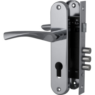 Замок цилиндровый Fuaro LOCKSET.1511W/B (SET F1511W/B) CP