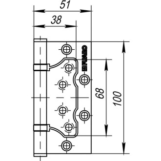 Универсальная петля Fuaro 500-2BB